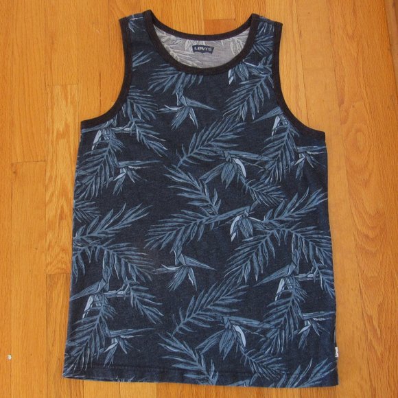 Levi's Other - Levi's Men's Sleeveless Tropical Leaf Tank Top